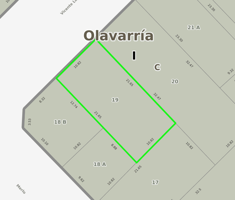 🌳 VENTA | Lote ubicado en Vicente Lopez 4326 - 2