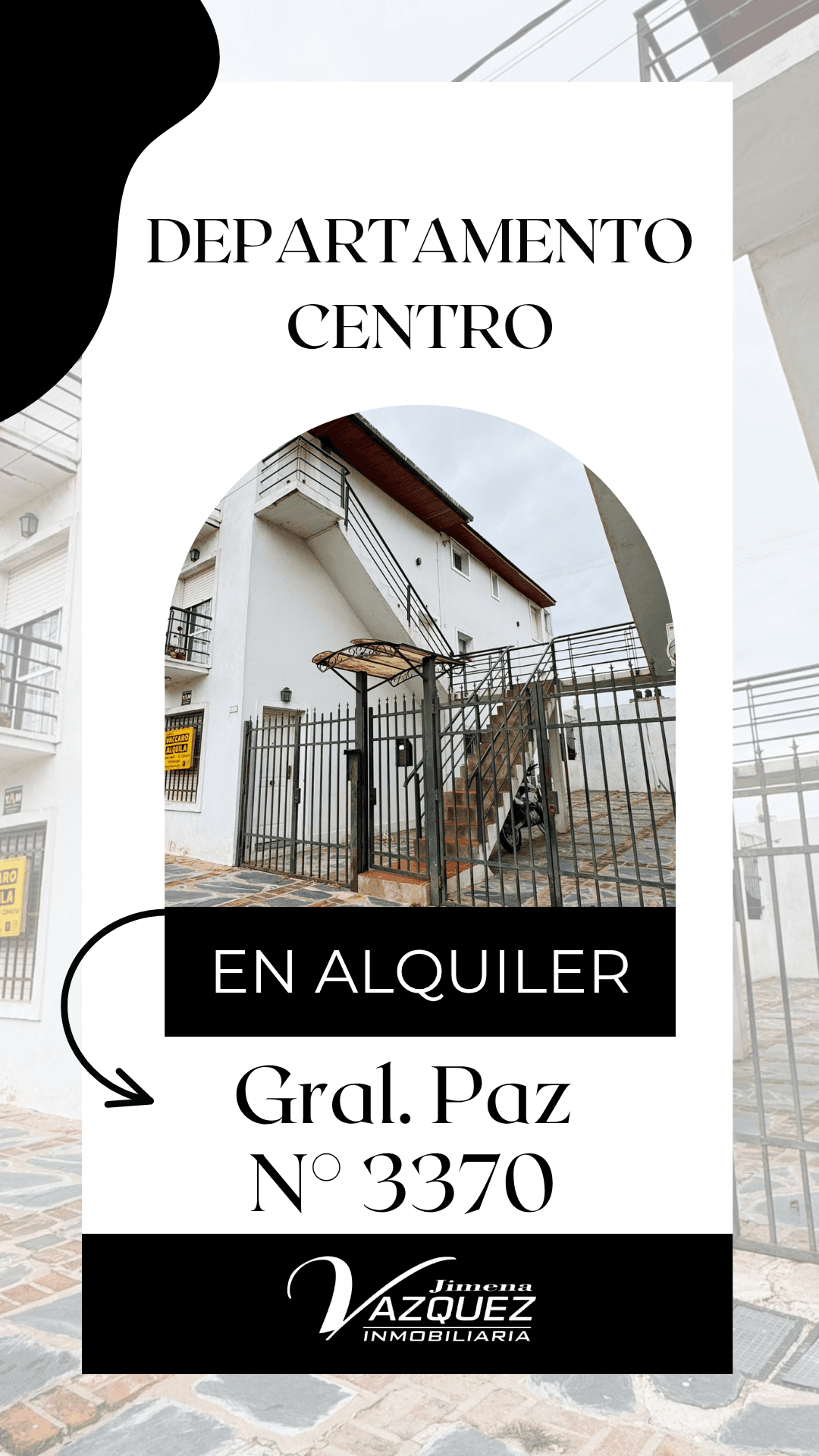 🏢EN ALQUILER | Departamento ubicado en Zona Céntrica 📍 Gral. Paz 3370