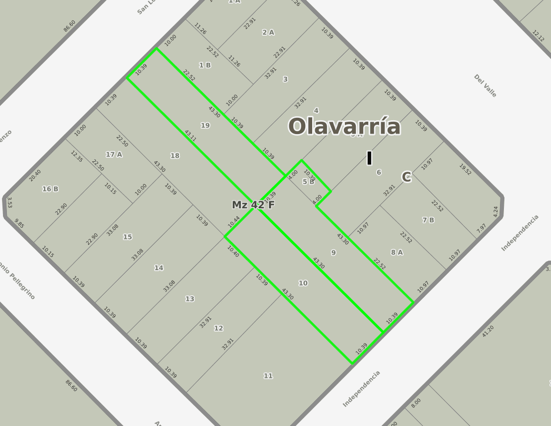 🌳 VENTA | Lote ubicado en Independencia al 2100 / San Lorenzo al 2100 - 2