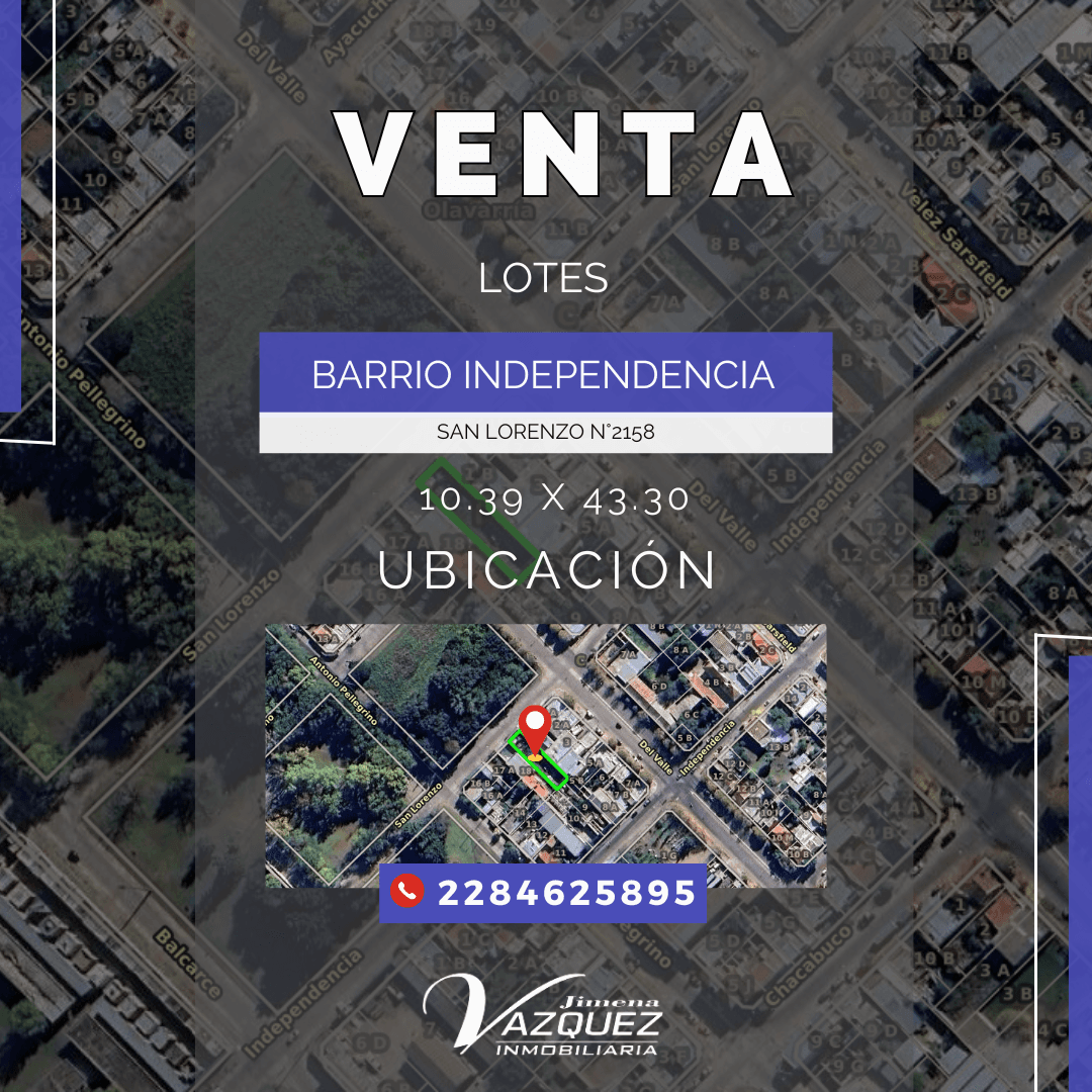 🏡✨ EN VENTA | Hermoso Lote con Construcción 📍 San Lorenzo N° 2199