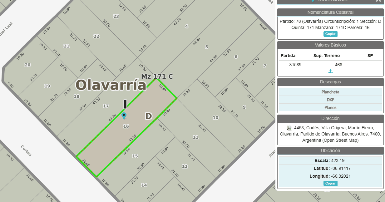 🌳 ¡LOTE DISPONIBLE!   📍Ubicado en Cortes 4453 - 2