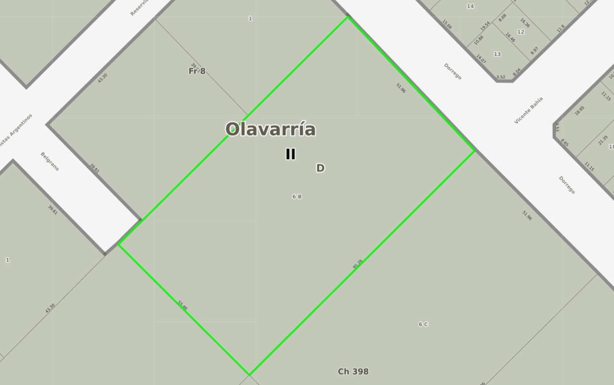 🌳 VENTA | Lote ubicado en Dorrego 471 - 2