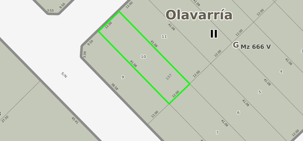 🌳 ¡LOTE DISPONIBLE! 📍 Ubicado en Calle 157 casi Balcarce - 2