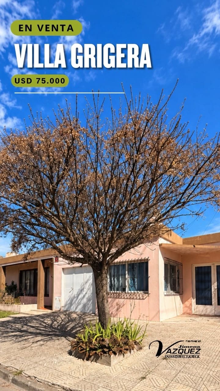 🏡 VENTA | Casa en Villa Grigera  📍 Las Heras N° 4902 – Villa Grigera