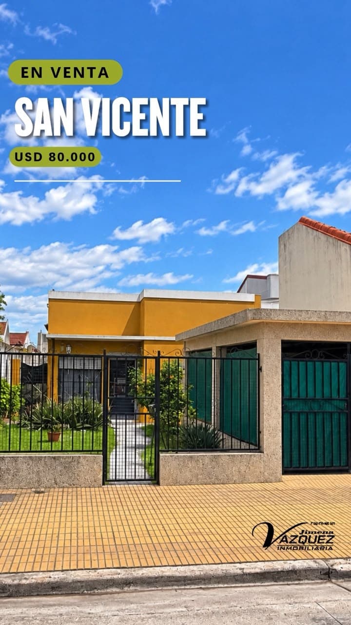 🏡 VENTA | Casa en San Vicente  📍 Cortés N° 3155 – San Vicente