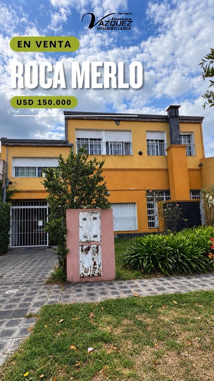 🏡 VENTA | Casa en Barrio Roca Merlo 📍 República del Líbano N° 2541