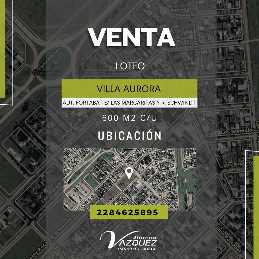 🌿 LOTES EN VENTA | 📍 Autopista Fortabat entre Las Margaritas y Betty Roca de Schwindt – Olavarría