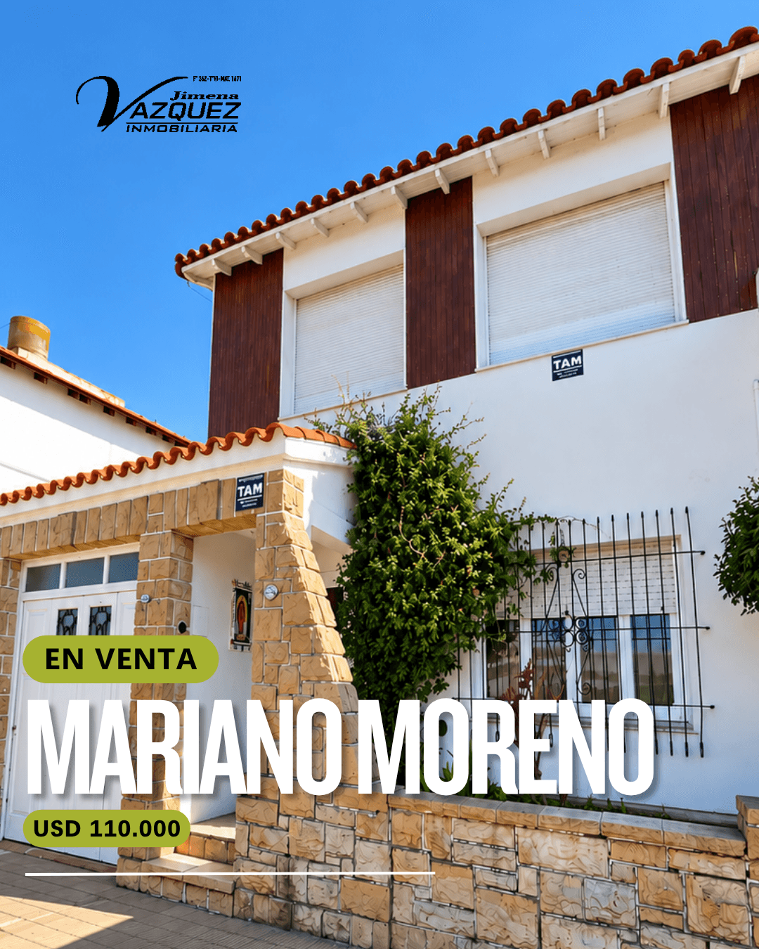 🏡 VENTA | Casa en Mariano Moreno 📍 Lamadrid N° 3433