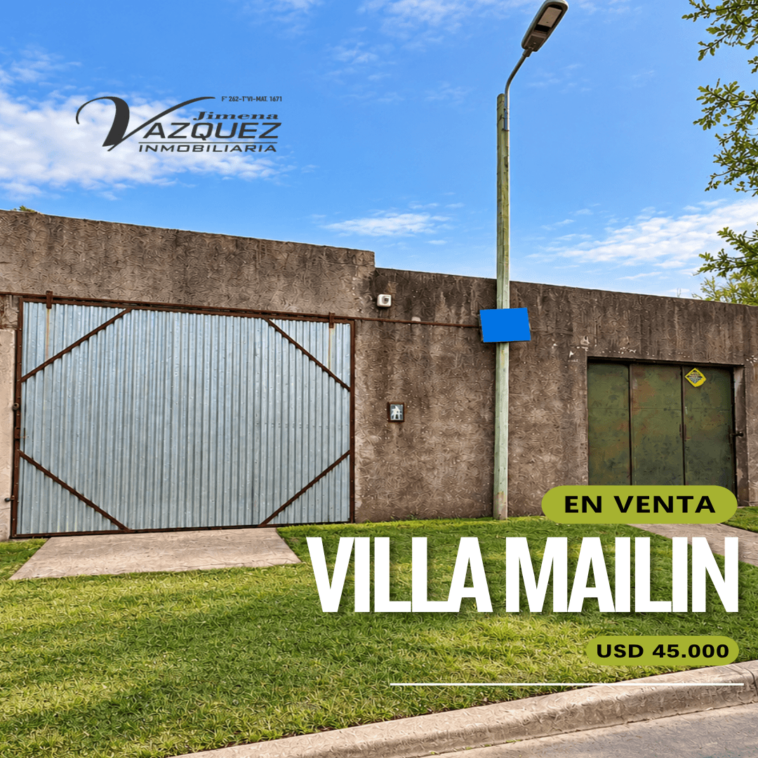 ✨ EN VENTA | Galpón Villa Mailin 📍 San Juan N°2057