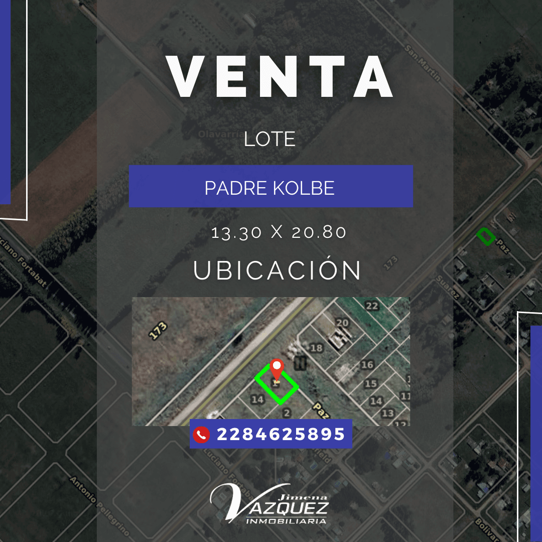 🌲 VENTA | Lote esquina en zona Padre Kobe 📍